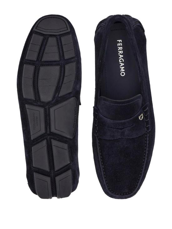 26SS 살바토레 페라가모 로퍼 02A688 7896223E Blue - SALVATORE FERRAGAMO