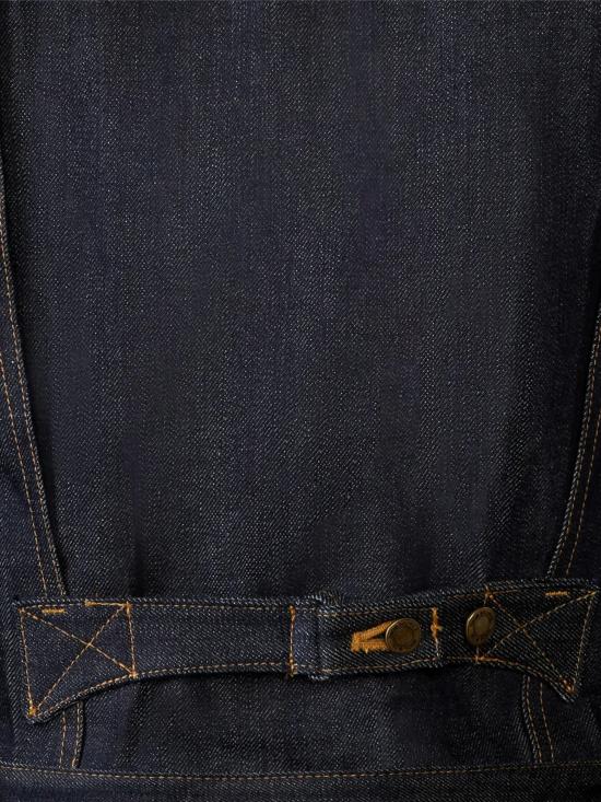 26SS 톰브라운 셀비지 데님 슈렁큰 재킷 FBC948U F1101415 Blue - THOM BROWNE