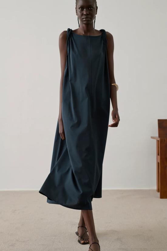 26SS 쉐르 미디 원피스 ROB0738 BLE31 Blue - SOEUR