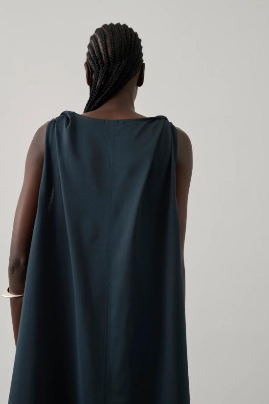 26SS 쉐르 미디 원피스 ROB0738 BLE31 Blue - SOEUR