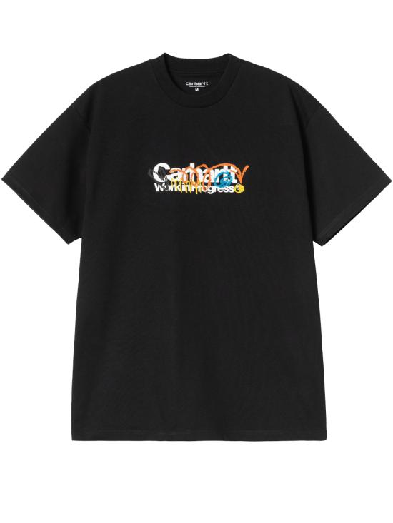 26SS 칼하트 WIP 반팔 티셔츠 I036238 89 XX Black