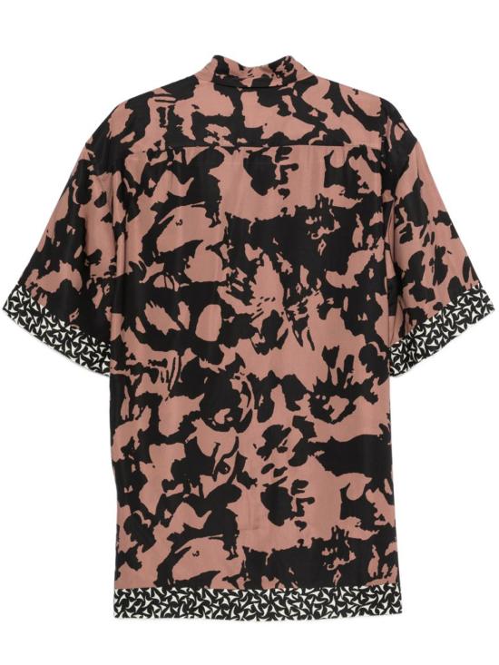 26SS 드리스 반 노튼 반팔 셔츠 261 020700 3086 301 Old rose - DRIES VAN NOTEN