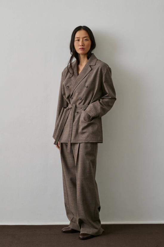 26SS 쉐르 스트레이트 팬츠 PAN0973 ECR41 Beige - SOEUR