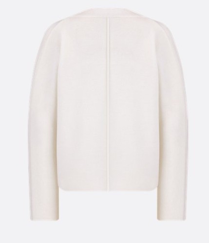 26SS [키즈] 디올 가디건 6SBM14CARC 23I Ivory Gold - DIOR