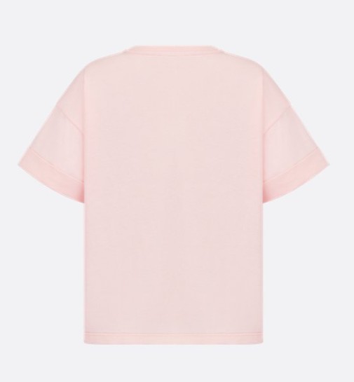 26SS [키즈] 디올 티셔츠 6SBM13TEE2 324 Powder pink - DIOR