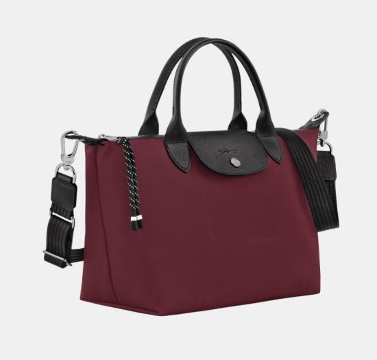 26SS 롱샴 르 플리아쥬 에너지 S 탑 핸들백 L1512HSR 119 Bordeaux - LONGCHAMP