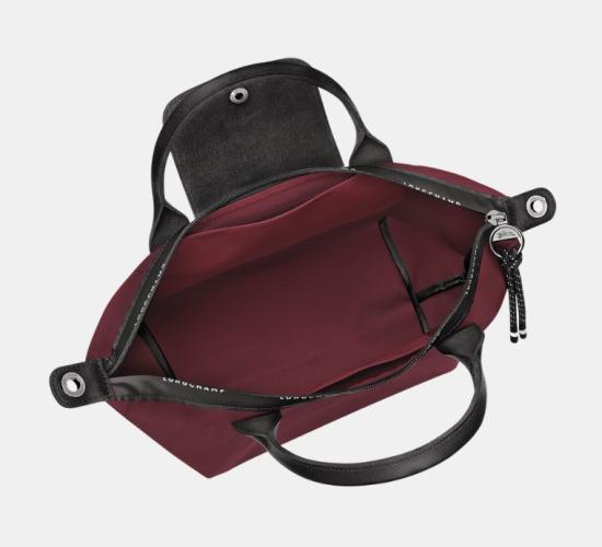 26SS 롱샴 르 플리아쥬 에너지 S 탑 핸들백 L1512HSR 119 Bordeaux - LONGCHAMP