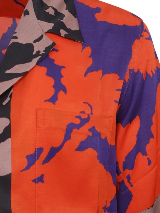 26SS 드리스 반 노튼 긴팔 셔츠 0207423082 351 VERMILLION - DRIES VAN NOTEN