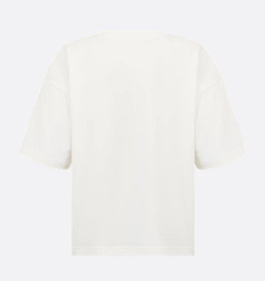 26SS [키즈] 디올 티셔츠 6SBM23TEEG 013 Beige - DIOR