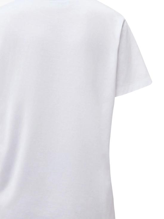 26SS 가니 베이직 저지 레오파드 릴렉스드 티셔츠 T4124 943 Brown - GANNI