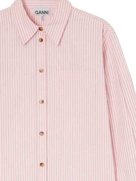 26SS 가니 셔츠 A1040070 868 Chalk pink - GANNI