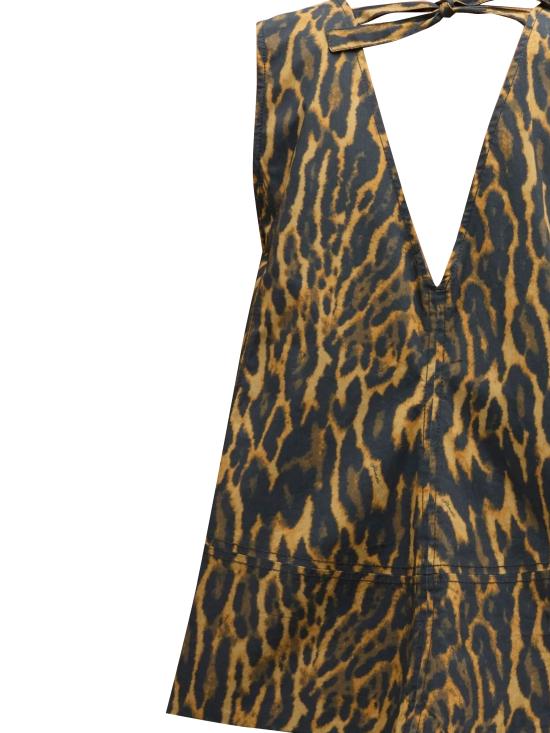 26SS 가니 긴팔 티셔츠 A1040087 894 Khaki - GANNI