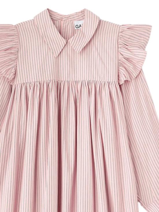 26SS 가니 미디 원피스 A1030161 868 Chalk pink - GANNI