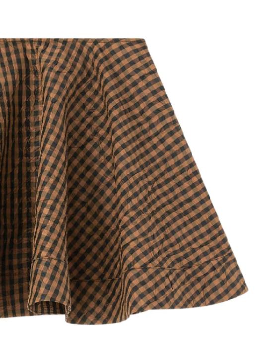 26SS 가니 미디 스커트 A1090074 925 TOBACCO BROWN - GANNI