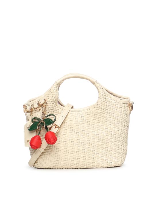 26SS 브이73 토트백 73BS9O602 ZELDAOFF WHITE Beige