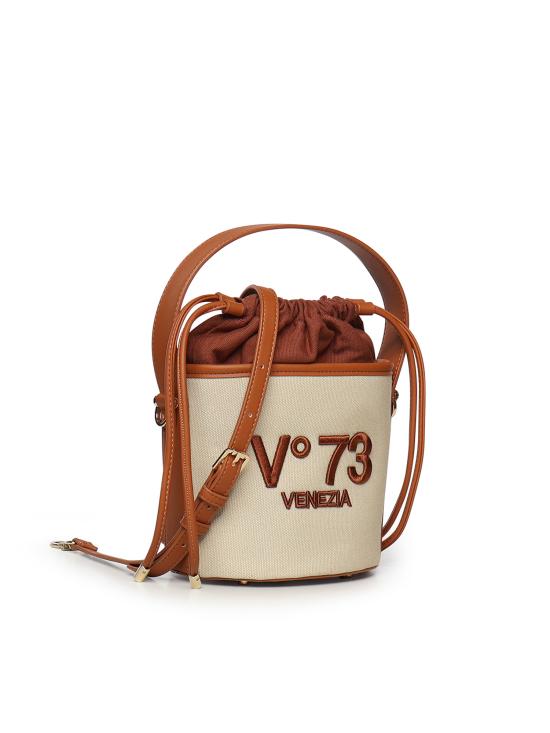 26SS 브이73 숄더백 73BS9MU03 RESPONSIBLE 73OFF WHITE CUOIO Off White Tan - V73