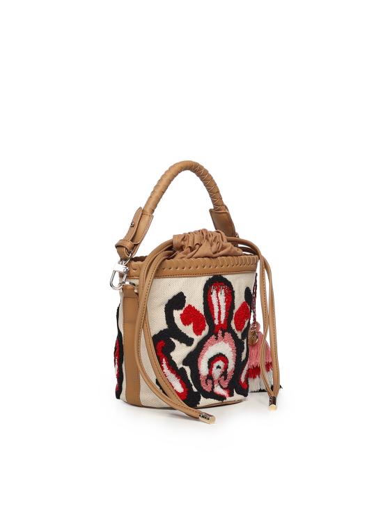 26SS 브이73 숄더백 73BS9NA02 MARILENACUOIO MULTICOLOR tan multicolor - V73