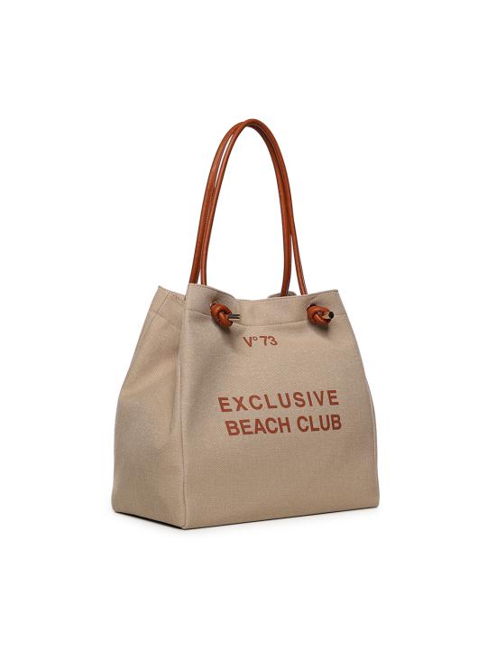 26SS 브이73 숄더백 73BS9QM01 EXCLUSIVENATURALE CUOIO Natural tan - V73