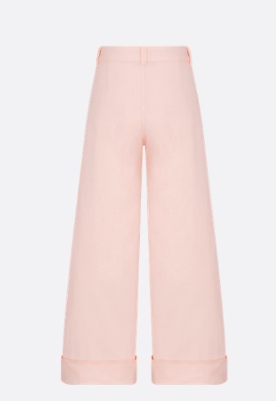 26SS [키즈] 디올 스트레이트 팬츠 6SBM11PANA 324 Pink Powder - DIOR