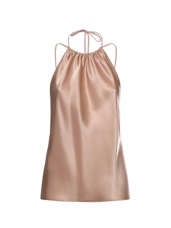 26SS 핑코 긴팔 티셔츠 106621 A1Y5Q35 Beige