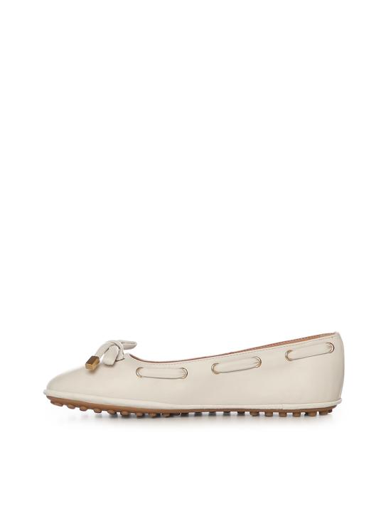 26SS 토즈 플랫 슈즈 XXW04M0KC40SWZ B015 White - TODS