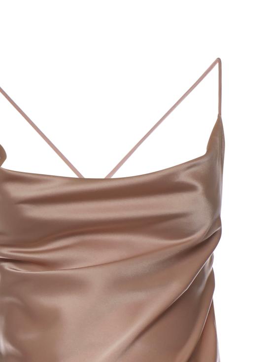 26SS 핑코 롱 원피스 106587 A1Y5Q35 Beige - PINKO