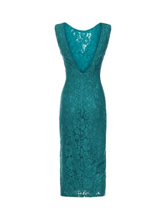 26SS 핑코 미디 원피스 106588 A330V76 Green - PINKO