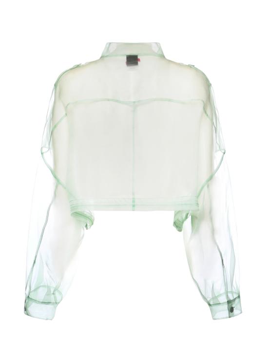 26SS 핑코 셔츠 106603 A2DJT14 Sage green - PINKO