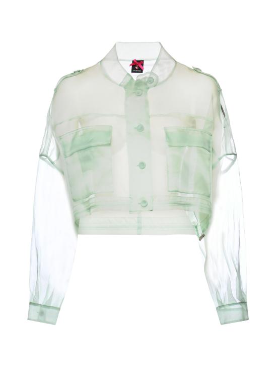 26SS 핑코 셔츠 106603 A2DJT14 Sage green