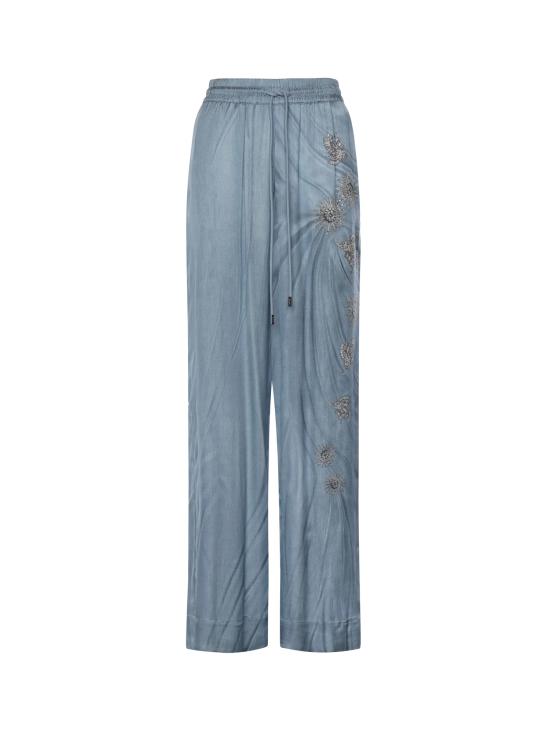 26SS 핑코 팔라초 팬츠 106210 A37NF15 Blue