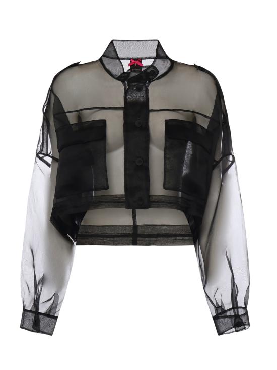 26SS 핑코 셔츠 106603 A2DJZ99 Black