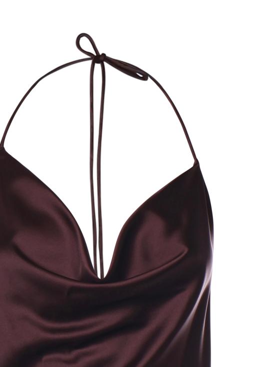 26SS 핑코 미디 원피스 106430 A33DR57 Purple - PINKO