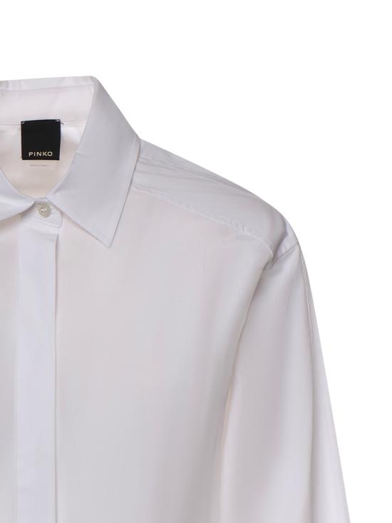 26SS 핑코 셔츠 105434 A3DLZ04 White - PINKO