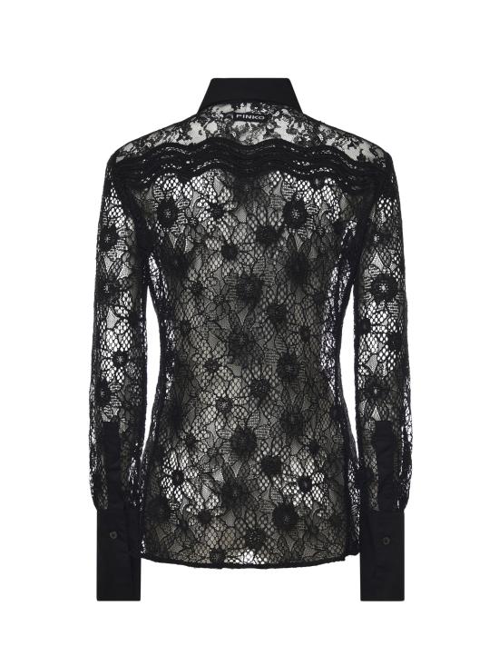 26SS 핑코 셔츠 106600 A381Z99 Black - PINKO