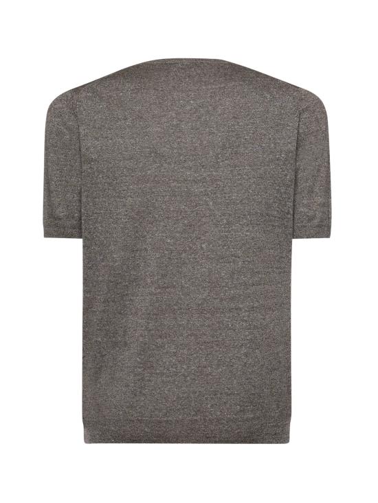 26SS 페이 반팔 티셔츠 NMMC1522420WYK S602 DARK BROWN - FAY