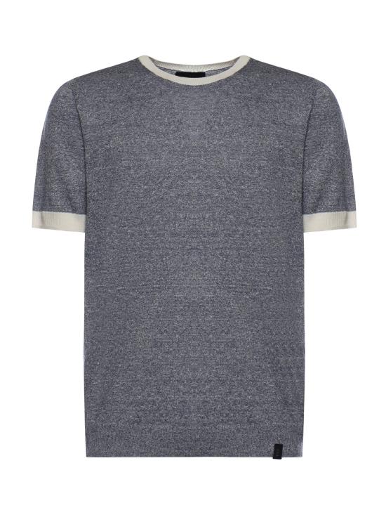 26SS 페이 반팔 티셔츠 NMMC1522420WYK 11G2 Blue