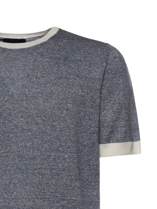 26SS 페이 반팔 티셔츠 NMMC1522420WYK 11G2 Blue - FAY