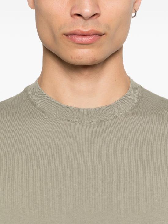 26SS Paolo Pecora 반팔 티셔츠 A009F100 5326 Green - OTHER BRANDS