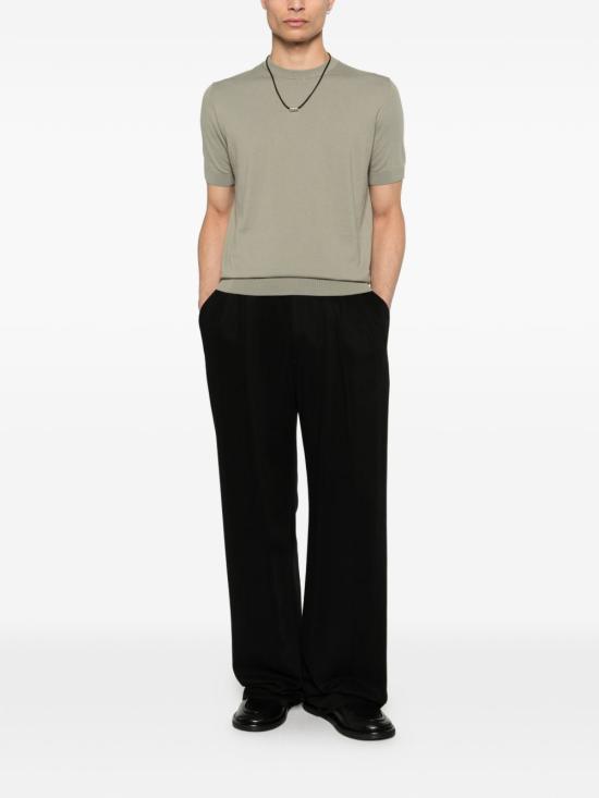 26SS Paolo Pecora 반팔 티셔츠 A009F100 5326 Green - OTHER BRANDS