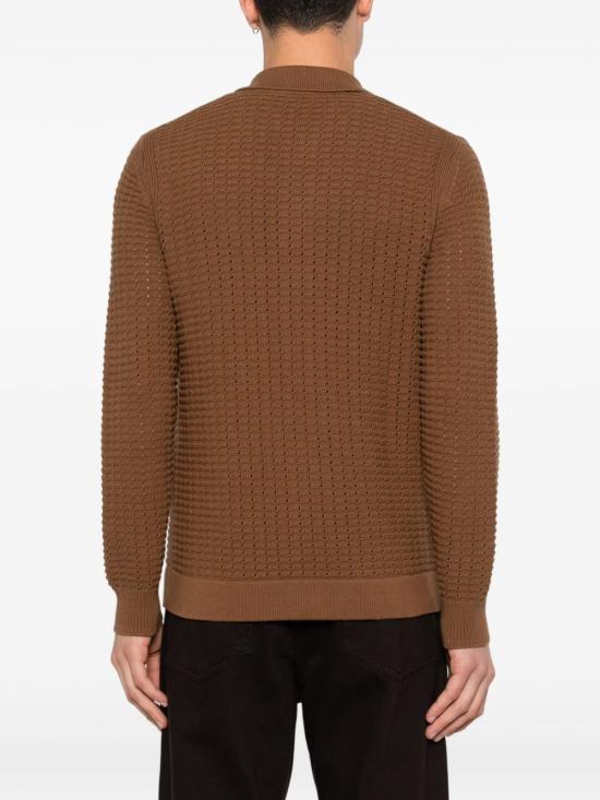 26SS 파올로페코라 가디건 A040F800 1181 Brown - PAOLO PECORA