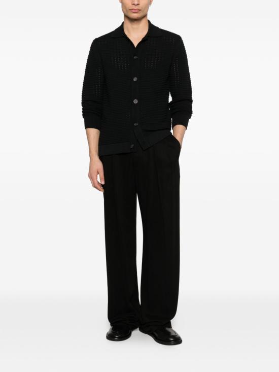 26SS 파올로페코라 가디건 A040F800 9000 Black - PAOLO PECORA