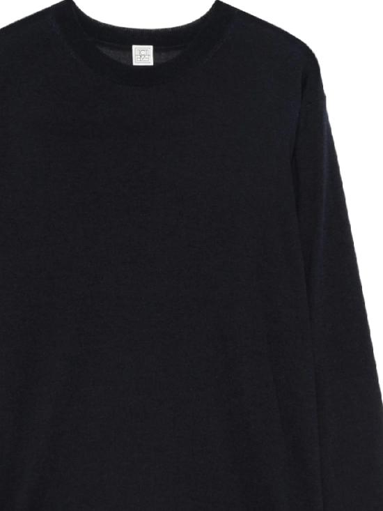 26SS 토템 스웨터 252WRT0469YA0190 017 Midnight - TOTEME