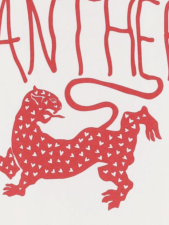 26SS 발렌티노 PAP 반팔 티셔츠 8B3MG25W A55AS0 Avorio rosso - VALENTINO PAP