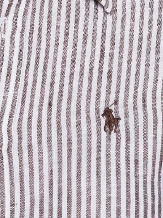 26SS 폴로 랄프로렌 셔츠 211A96158 007 1936 DARK BROWN WHITE - POLO RALPH LAUREN