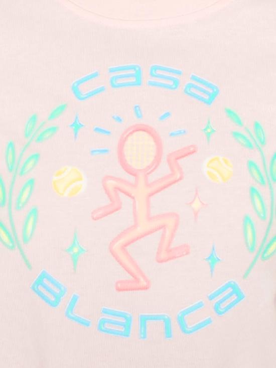 26SS 카사블랑카 반팔 티셔츠 WSP26JTS02002 DANCE JOY - CASABLANCA