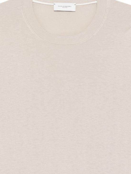 26SS 파올로페코라 반팔 티셔츠 A010F200 1420 Beige - PAOLO PECORA