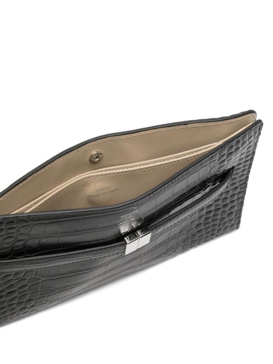 26SS 토템 숄더백 261WAM0052LE0076 001 Black - TOTEME