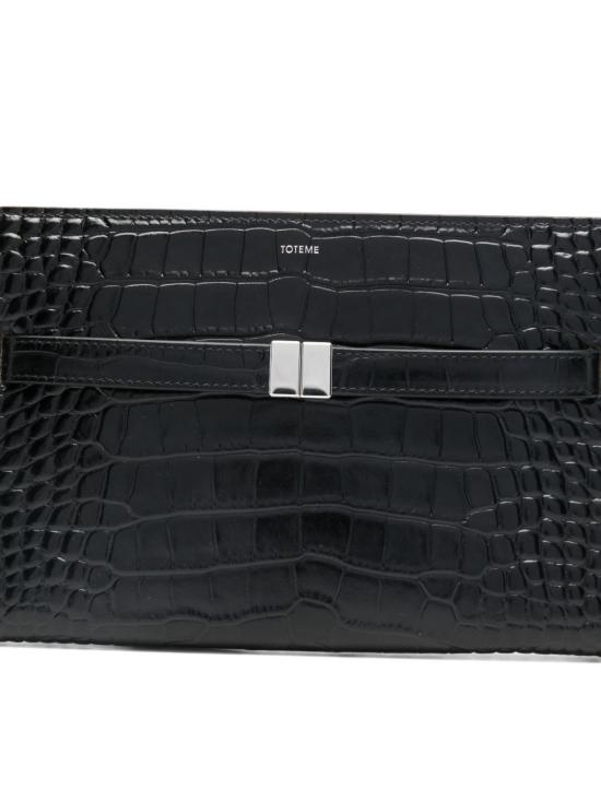 26SS 토템 숄더백 261WAM0052LE0076 001 Black - TOTEME