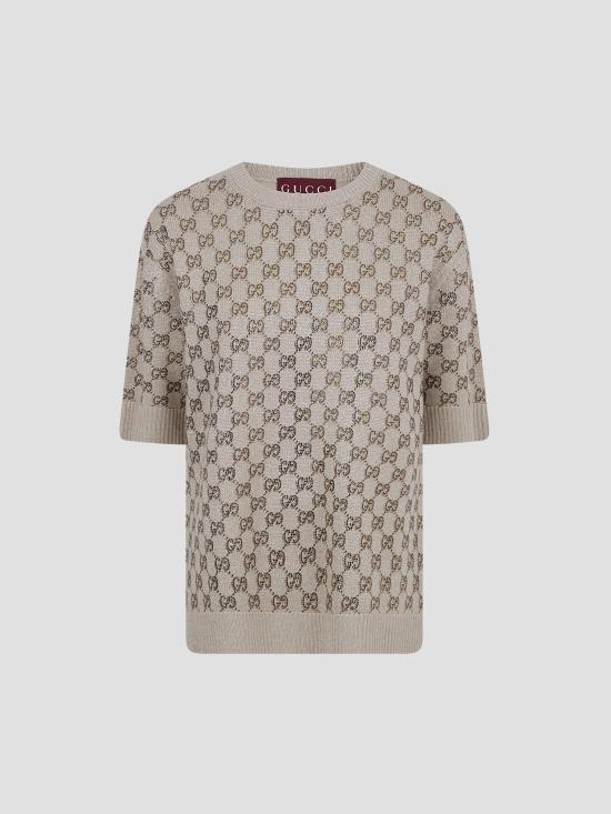 26SS 구찌 후드 티셔츠 813729XKFE6 9322 GOLD BEIGE MIX