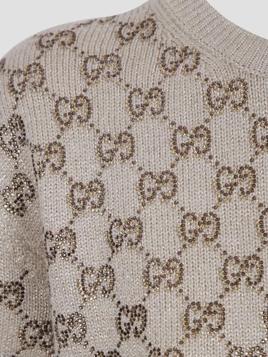 26SS 구찌 후드 티셔츠 813729XKFE6 9322 GOLD BEIGE MIX - GUCCI